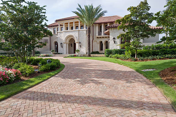 Residential Paver Driveway in Tehaleh, WA